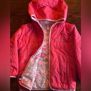 Girls Reversible Lightweight Columbia Jacket 4T